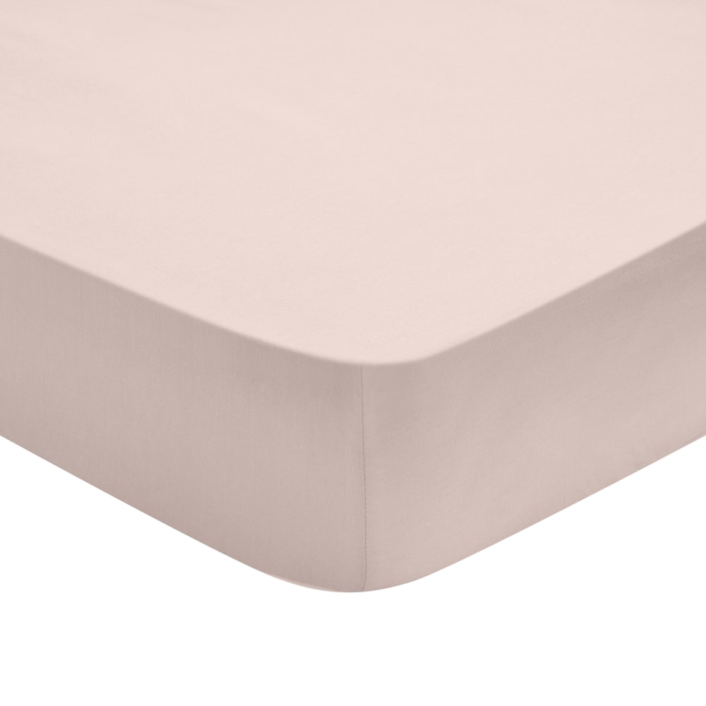 Drap housse   percale litchi 200x200 cm
