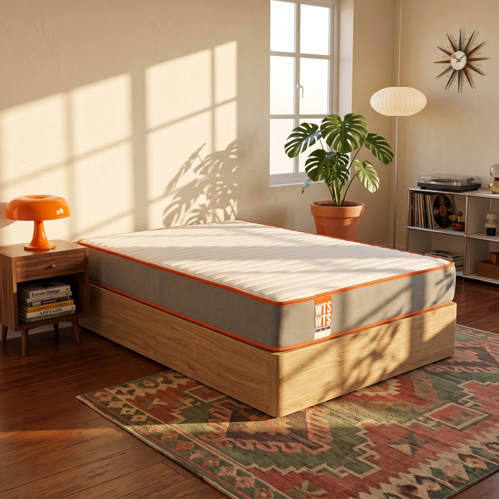 Colchón muelles ensacados con visco 80x182 24cm - Maisons du Monde