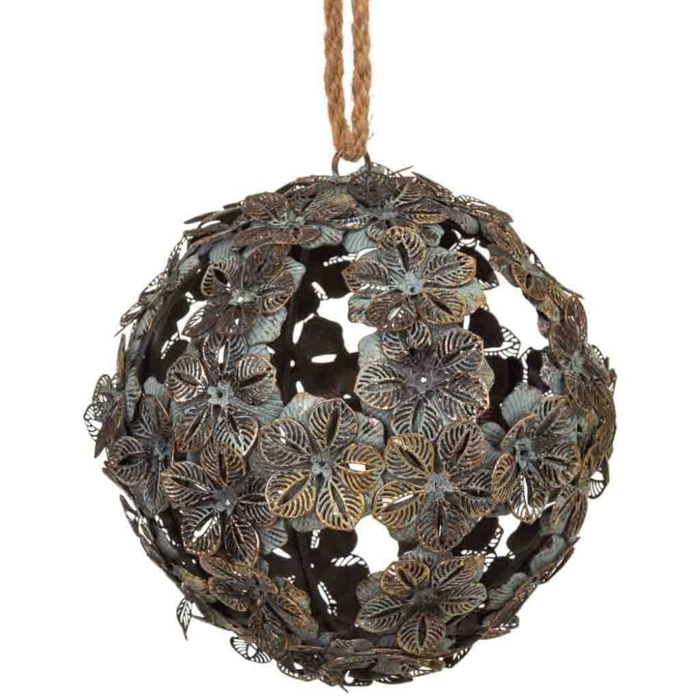 Bola de metal dorado 16.5x16.5x18h cm - Maisons du Monde