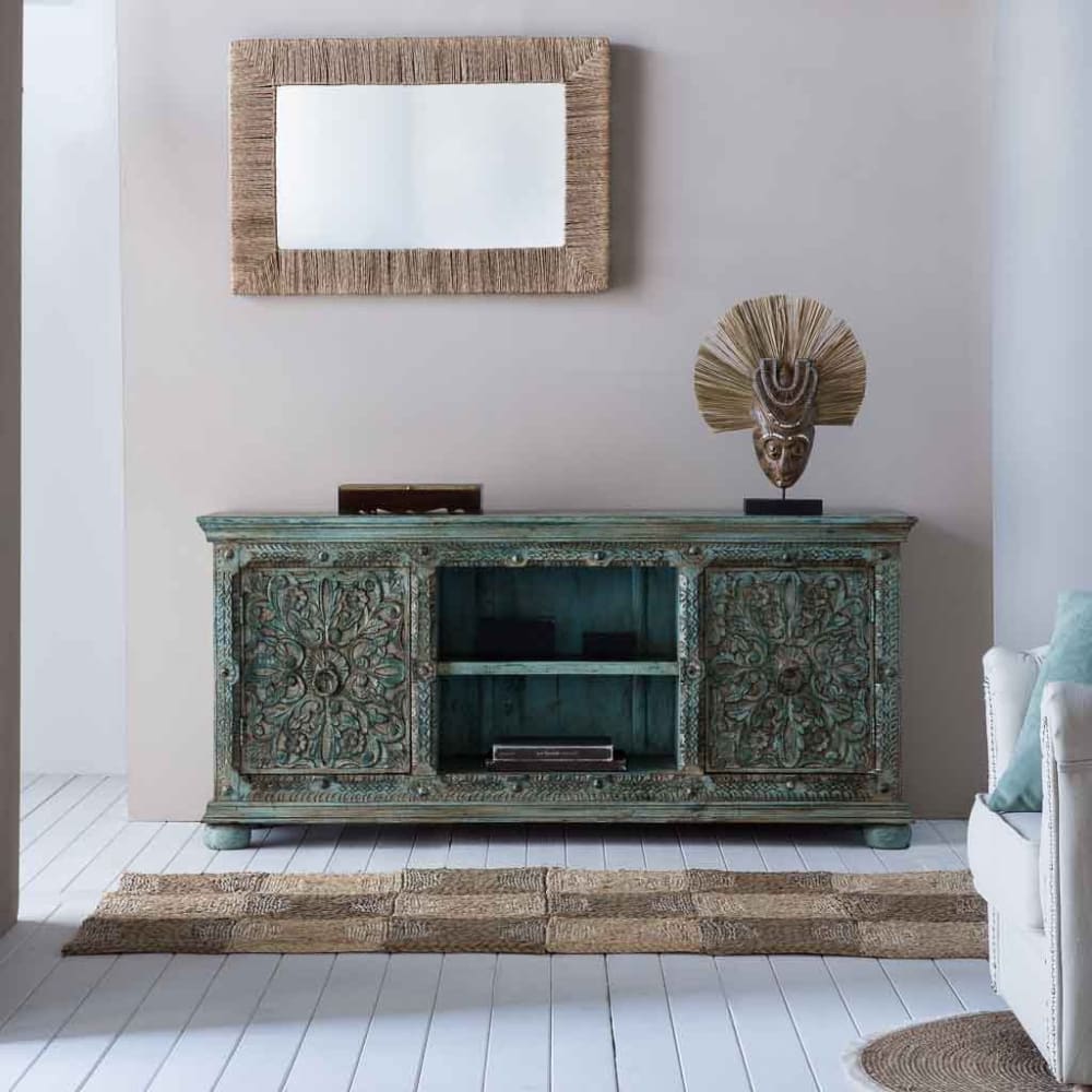 Figura marrón 38x12x50h cm - Maisons du Monde