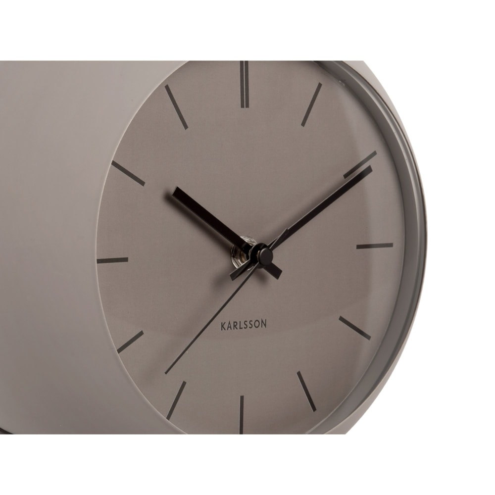 Horloge de table fer gris ø21cm - Maisons du Monde