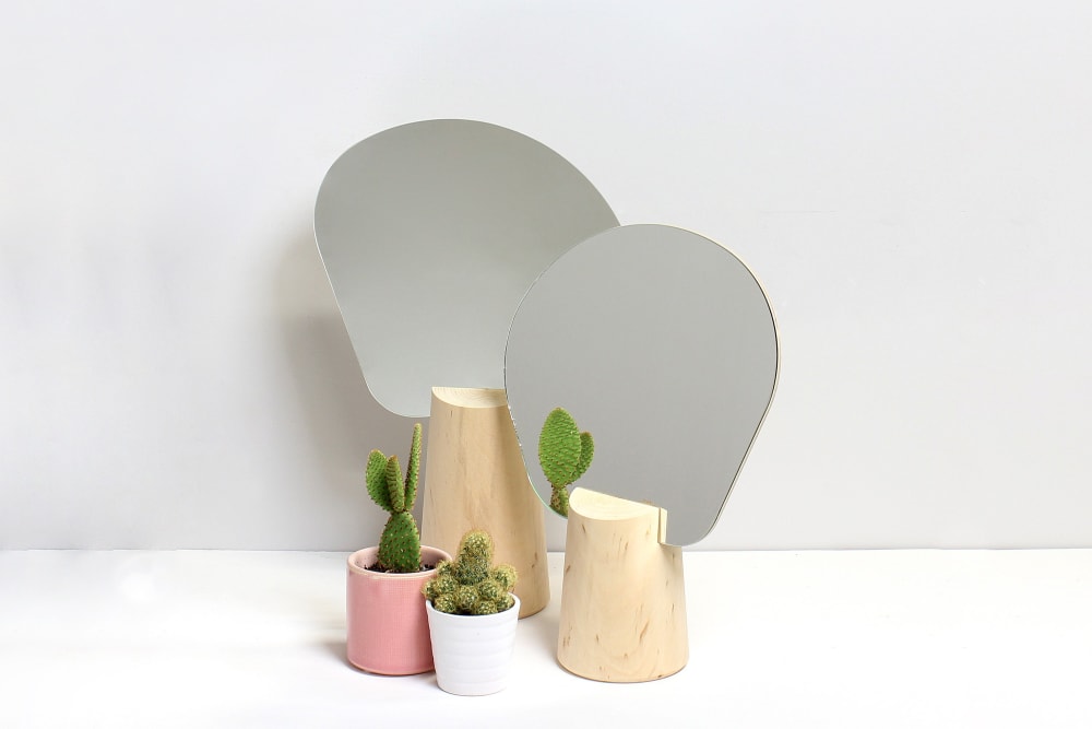 Miroir sur pied petit modèle