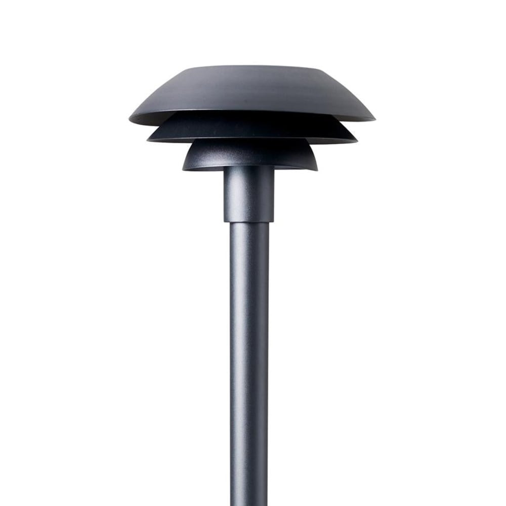 Borne extérieur en métal inoxydable noir mat - Maisons du Monde