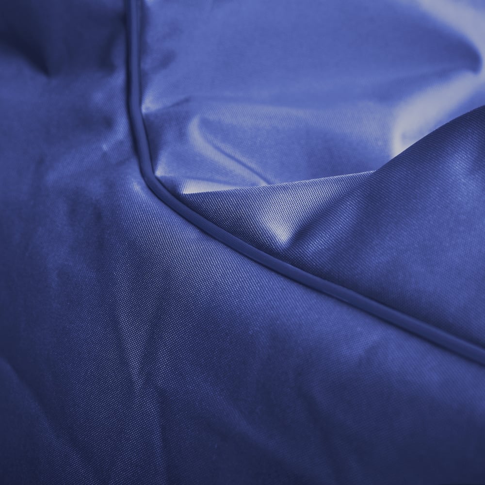 Pouf d'extérieur bleu avec dossier 95x65x90 cm - Maisons du Monde