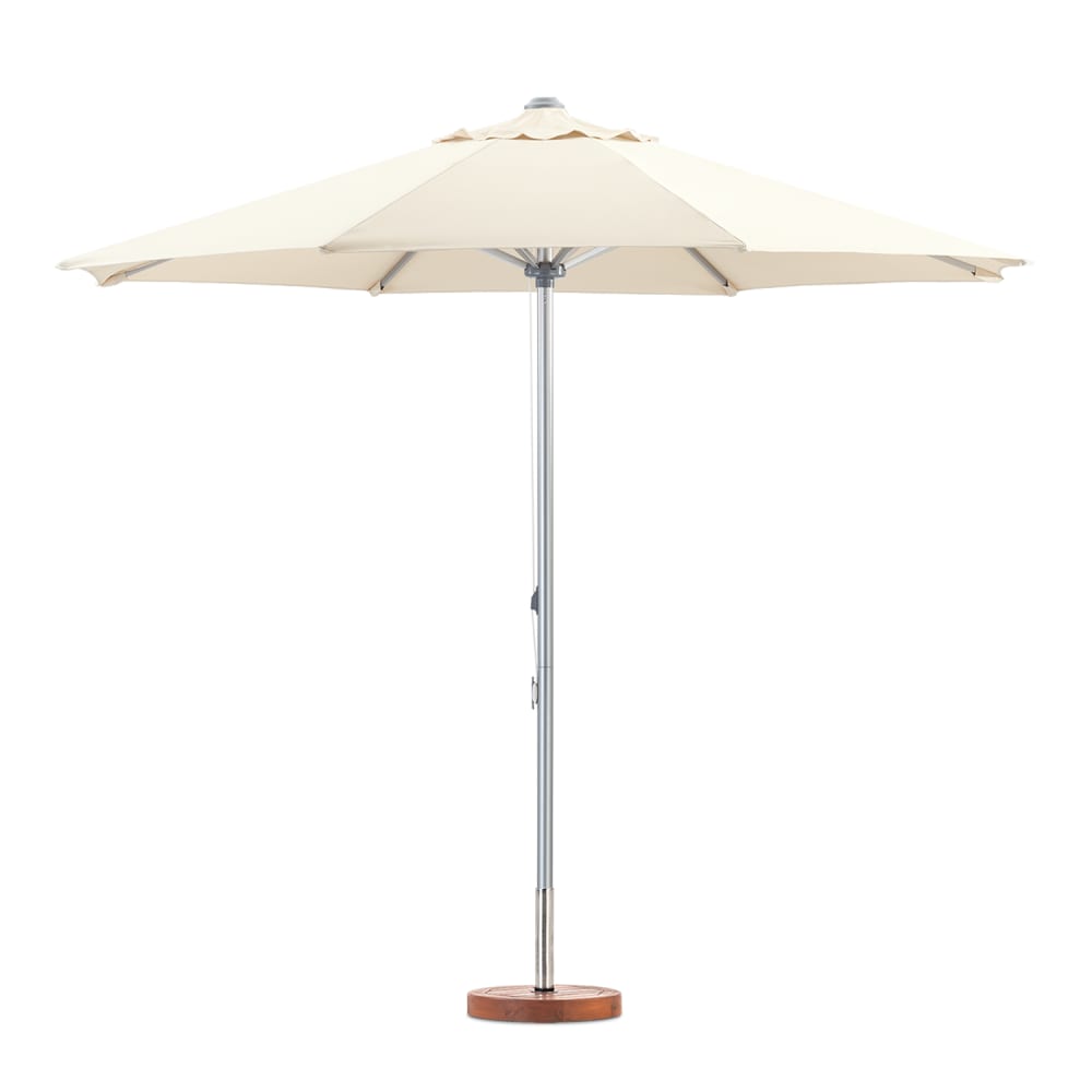 Parasol en aluminium gris D3m