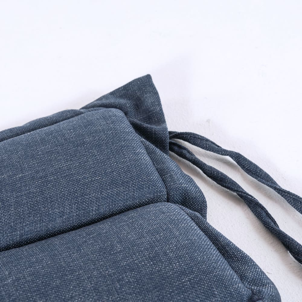 Pack de 2 cojines para sillas de jardín olefin gris claro 42x42 cm - Maisons du Monde