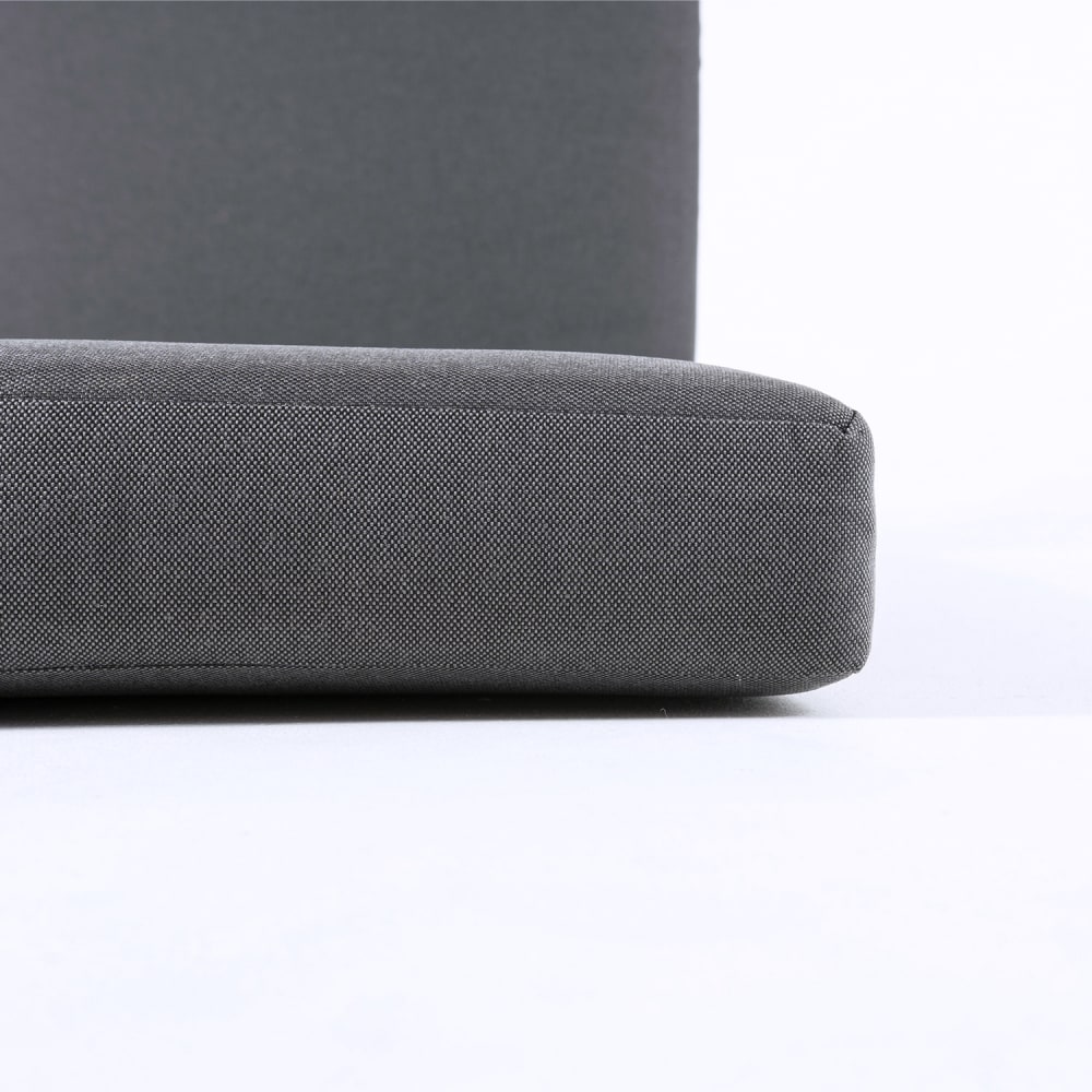 Pack de 2 cojines para tumbona olefin gris 190x60x10 cm - Maisons du Monde