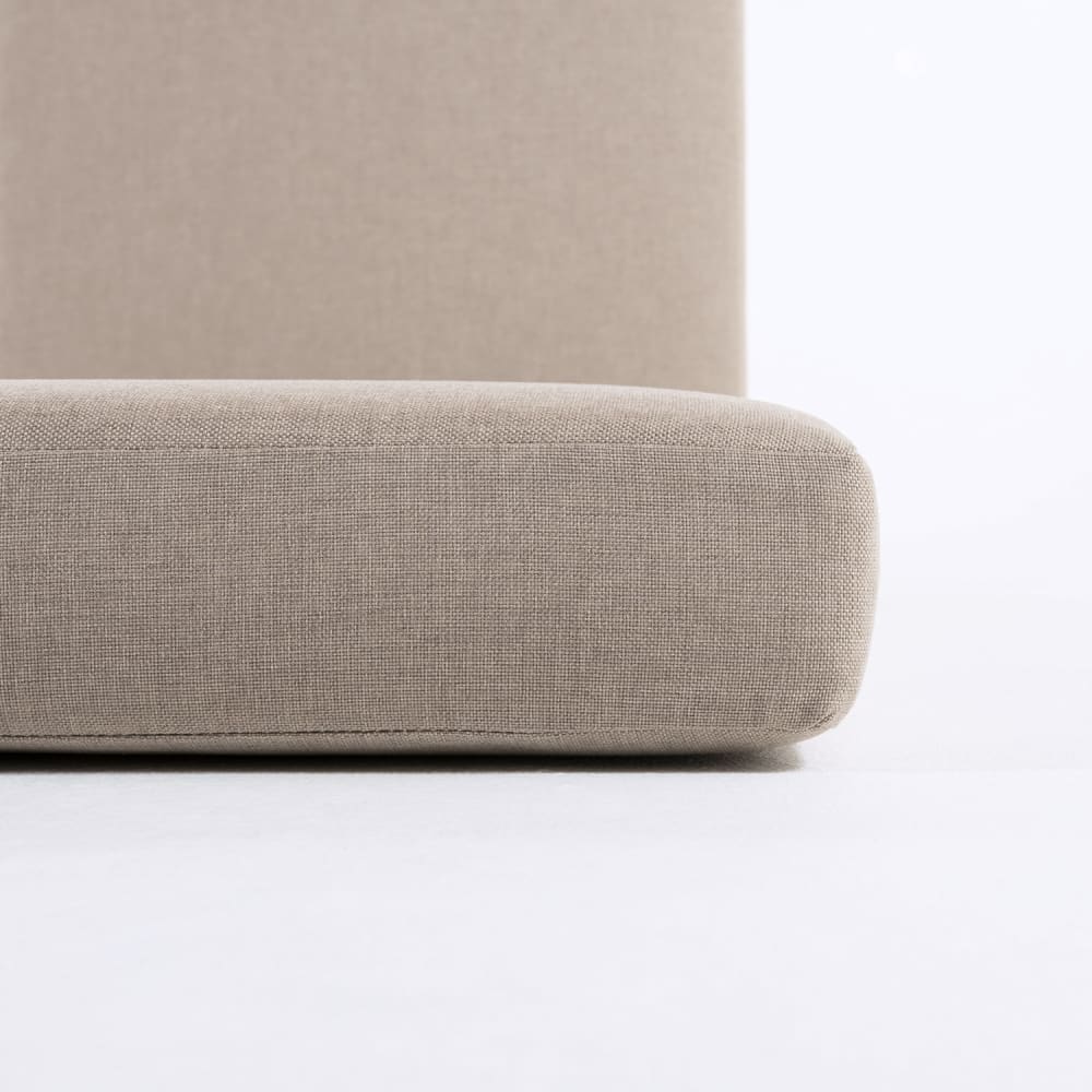 Pack de 2 cojines para tumbona olefin marrón tostado 190x60x10 cm - Maisons du Monde