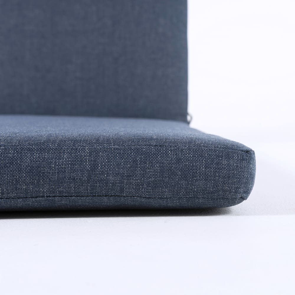 Pack de 2 cojines para tumbona olefin azul 196x60x5 cm - Maisons du Monde