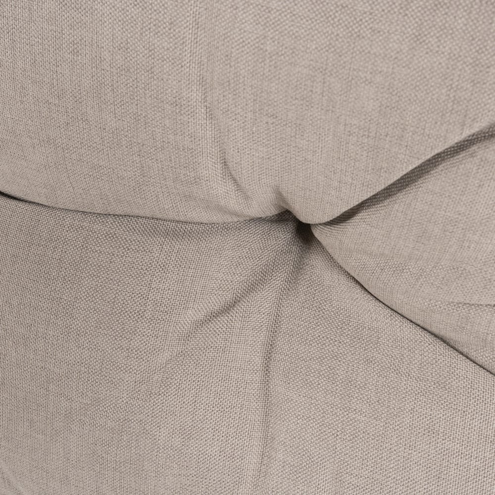 Pack de 2 cojines para sillón de jardín reclinable olefin gris claro - Maisons du Monde