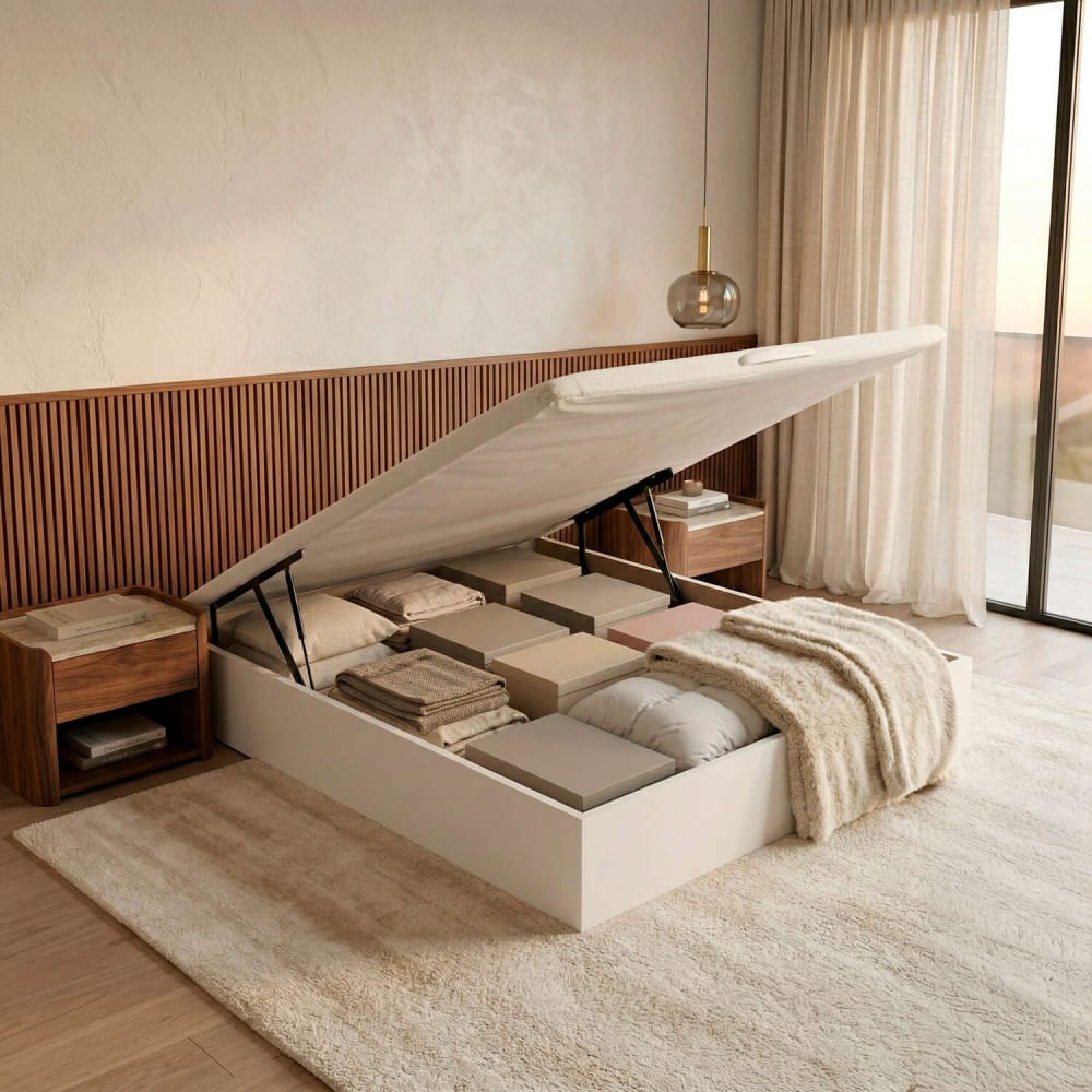 Canapé blanco 90x190 montaje y retirada incluida - Maisons du Monde