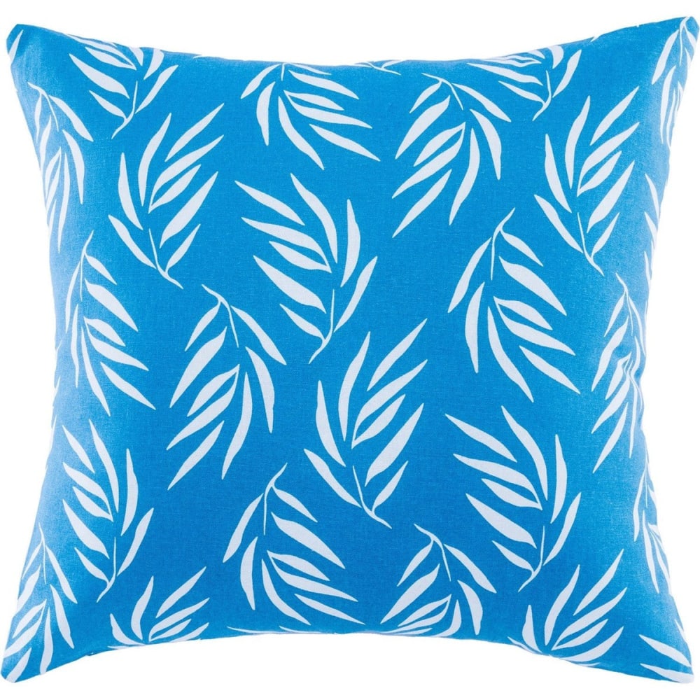 Funda de cojín para exterior algodón 50x50azul