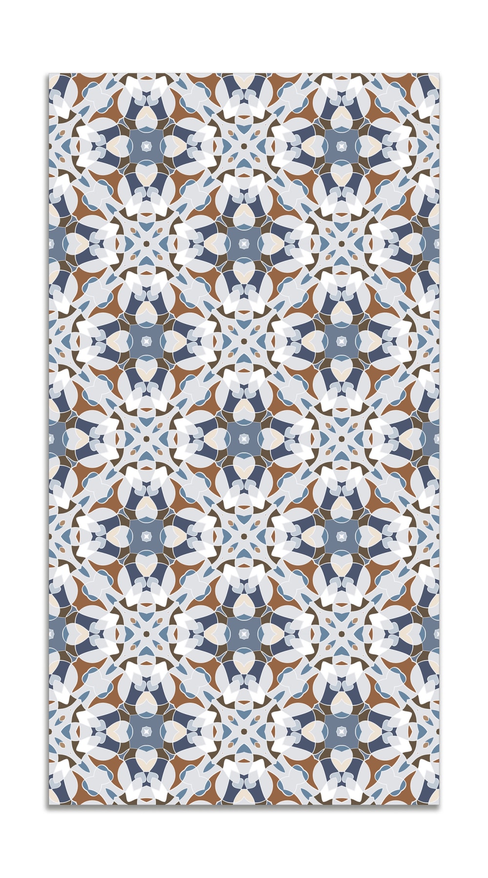 Tapis vinyle tuile modèle
