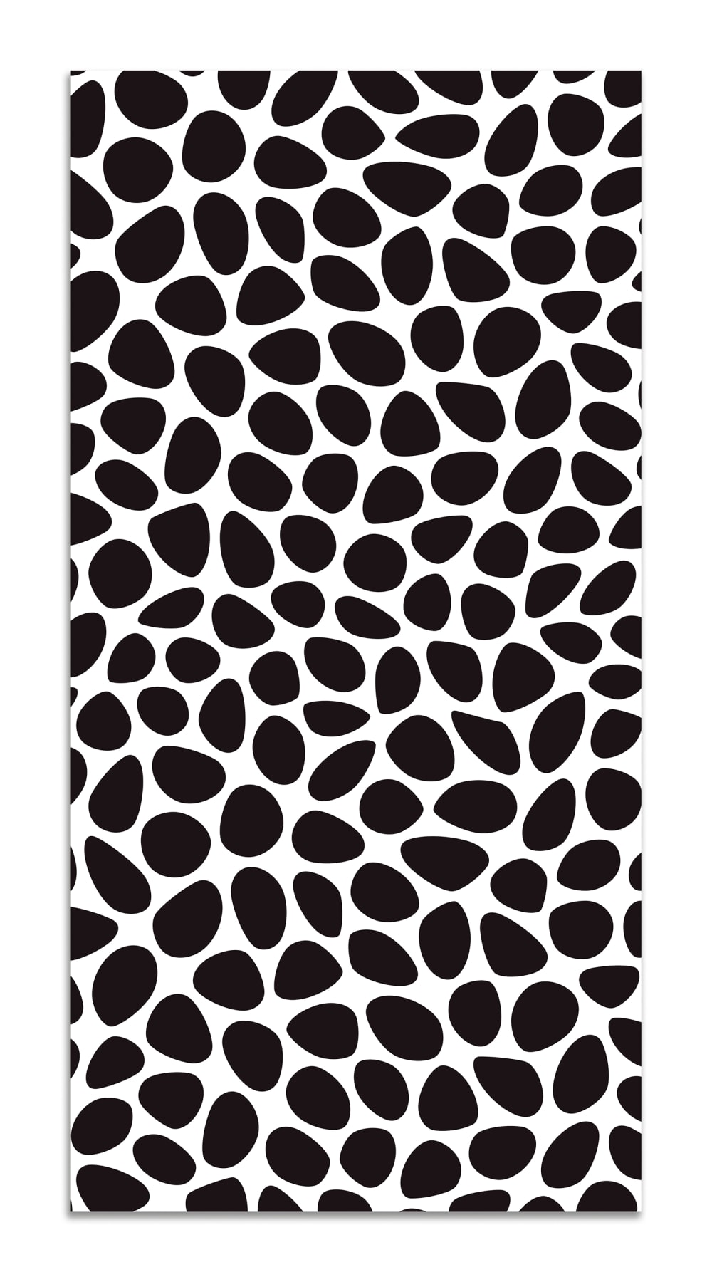 Tapis vinyle motif pavée