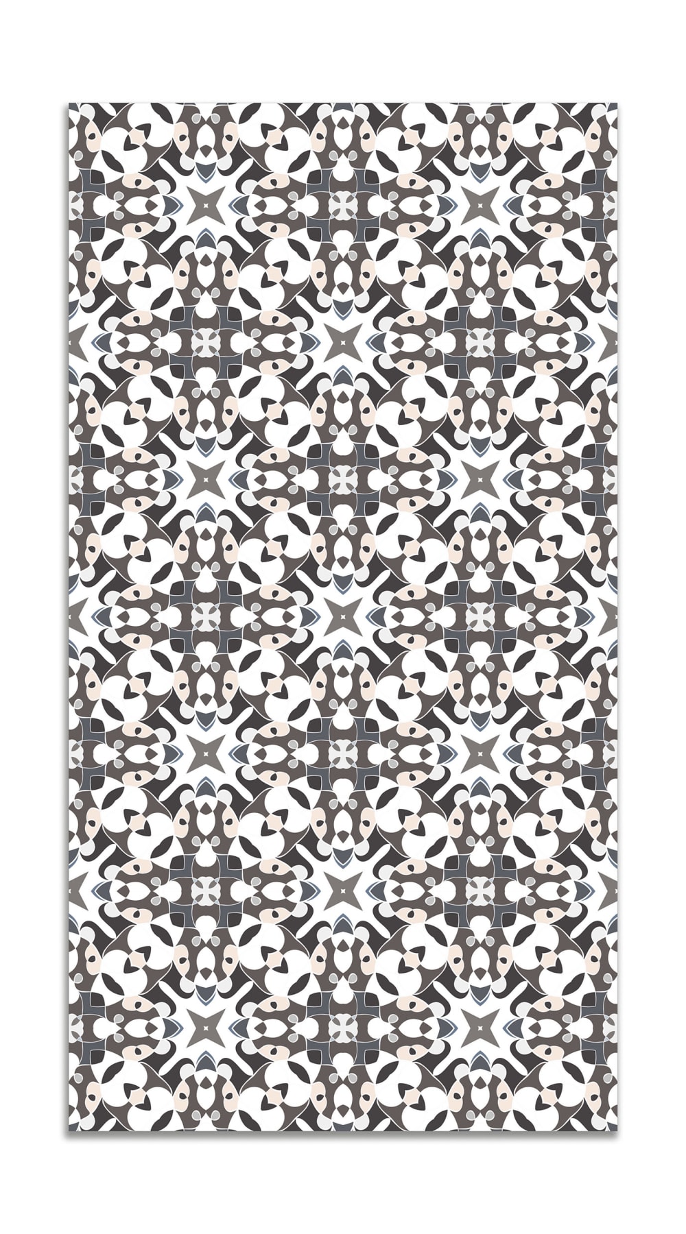 Tapis vinyle tuile hydraulique - type