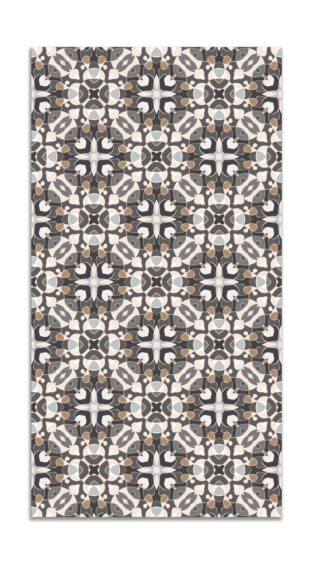 Tapis vinyle style hydraulique