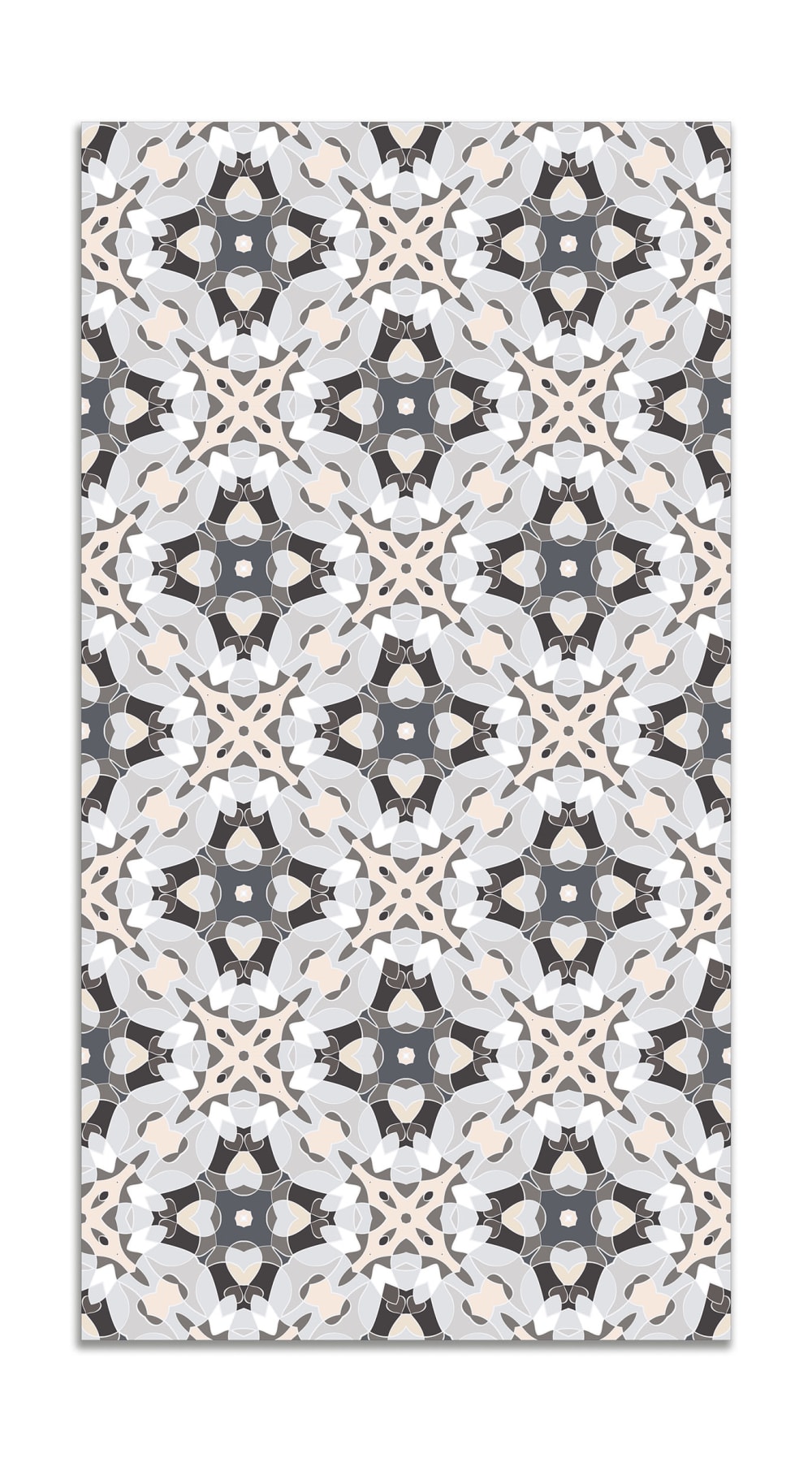 Tapis vinyle tuile modèle