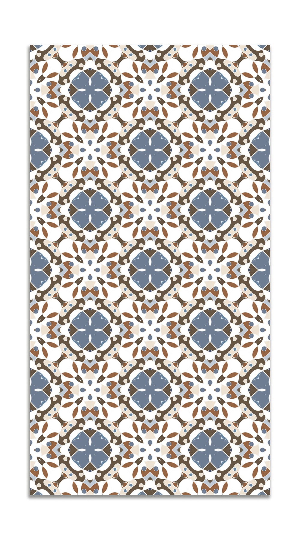 Tapis vinyle mosaïque