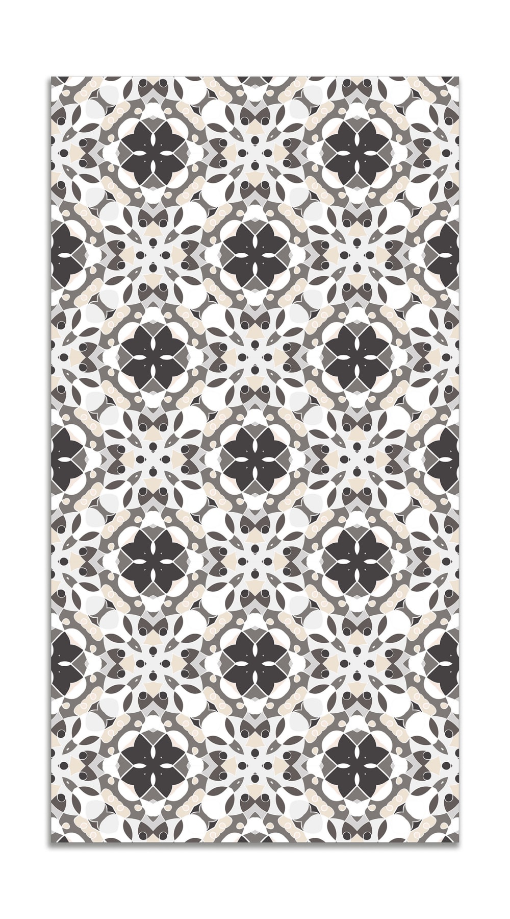 Tapis vinyle mosaïque
