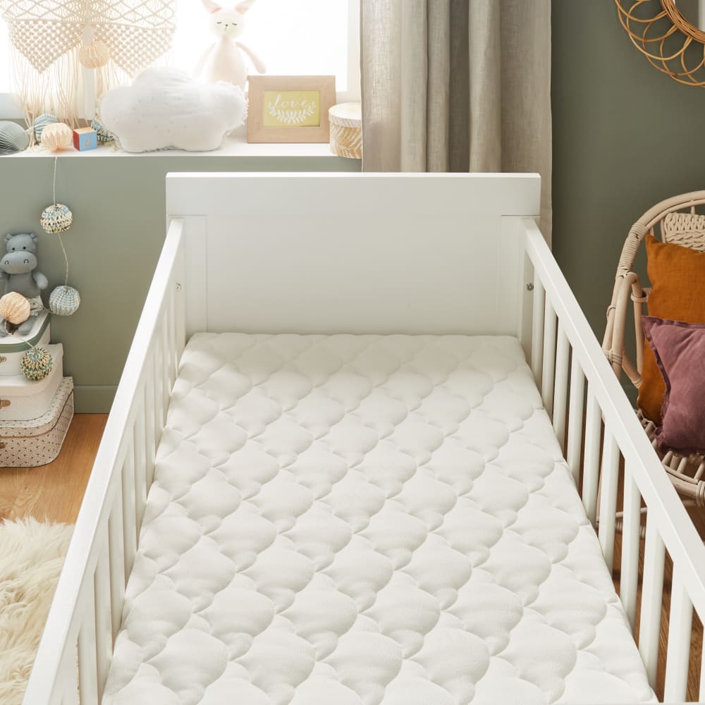 Matelas bébé housse en viscose douce 60x120x10 (P'Tit Lit) - Image 2
