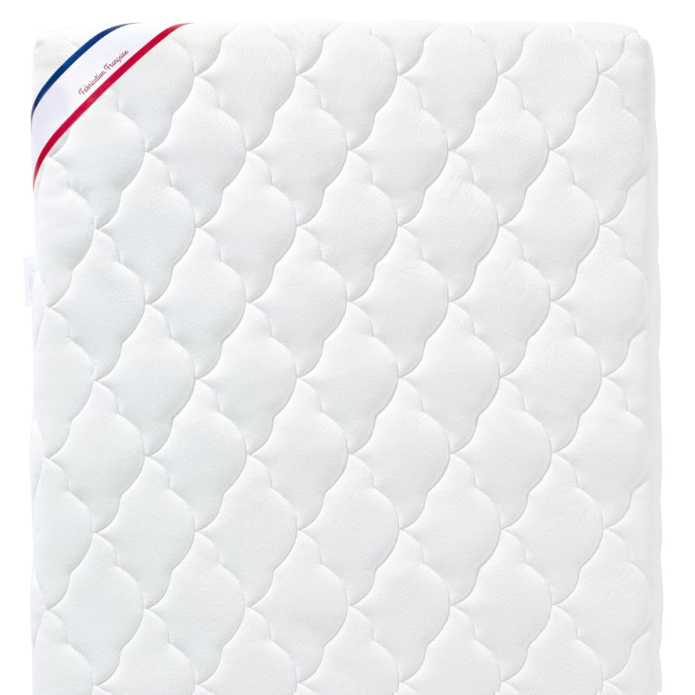 Matelas bébé housse en viscose douce 60x120x10 (P'Tit Lit) - Image 3