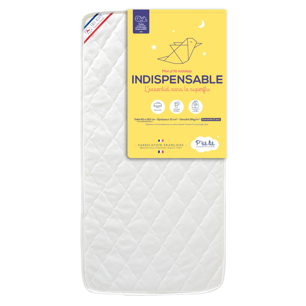 Matelas bébé réversible 70x140 (P'Tit Lit) - Image 1
