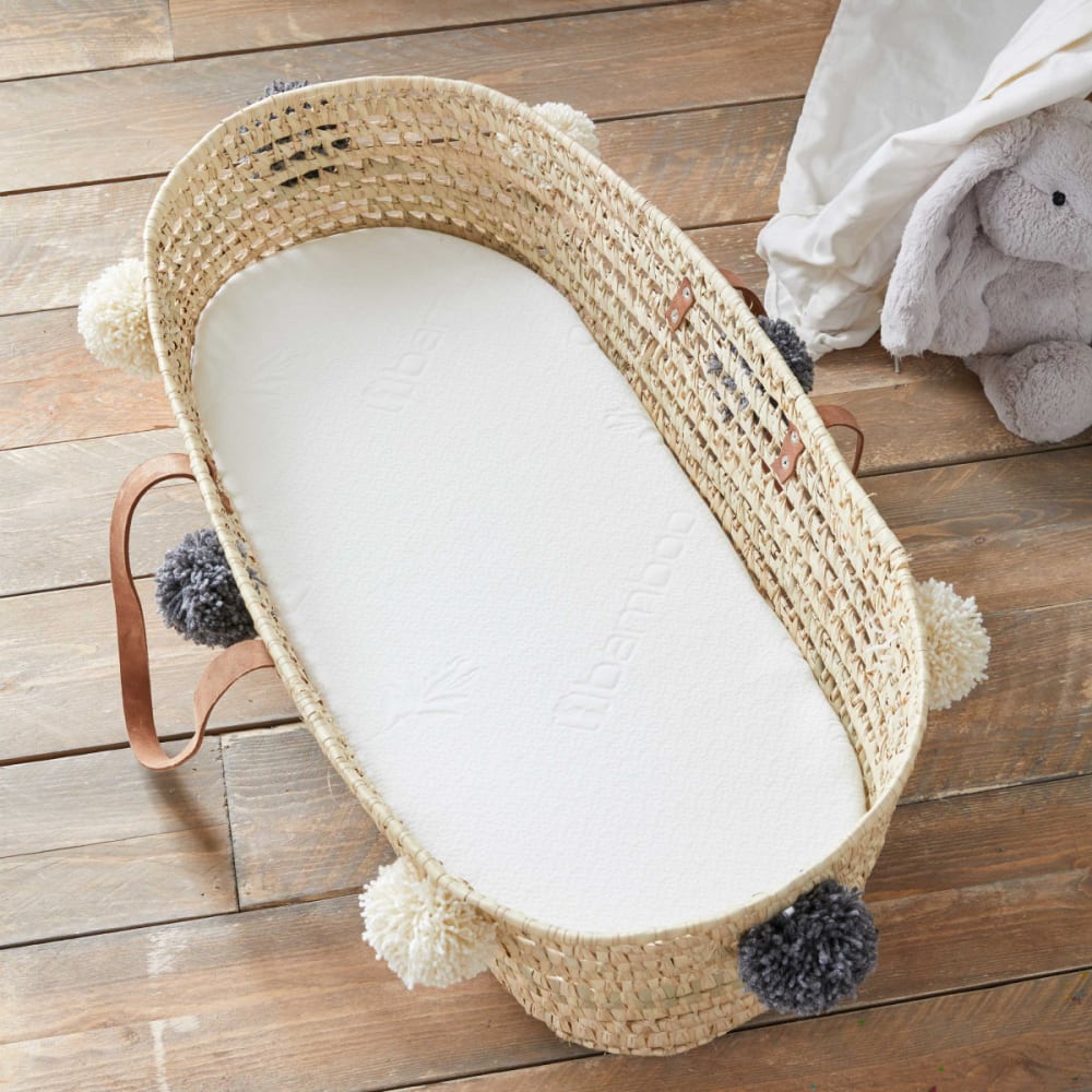 Matelas de couffin/landeau/berceau déhoussable 72x32 (babysom) - Image 2