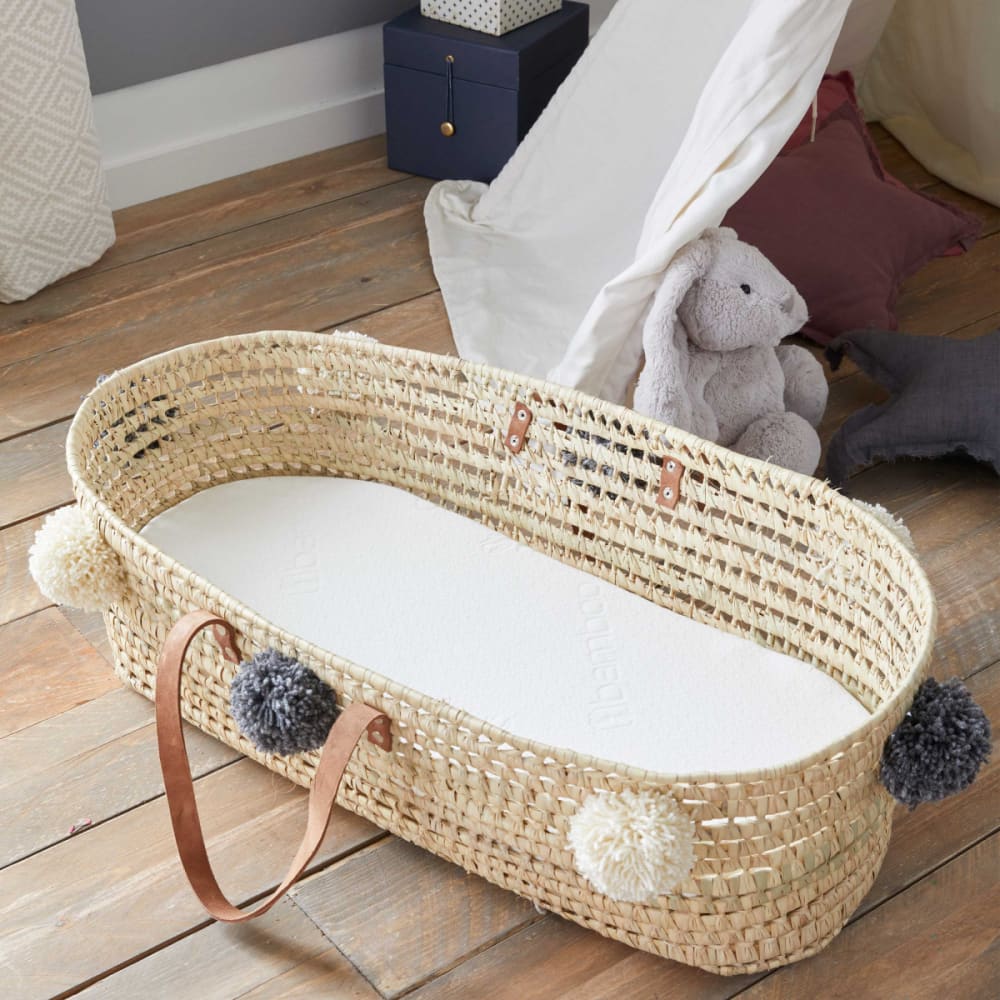 Matelas de couffin/landeau/berceau déhoussable 72x32 (babysom) - Image 3