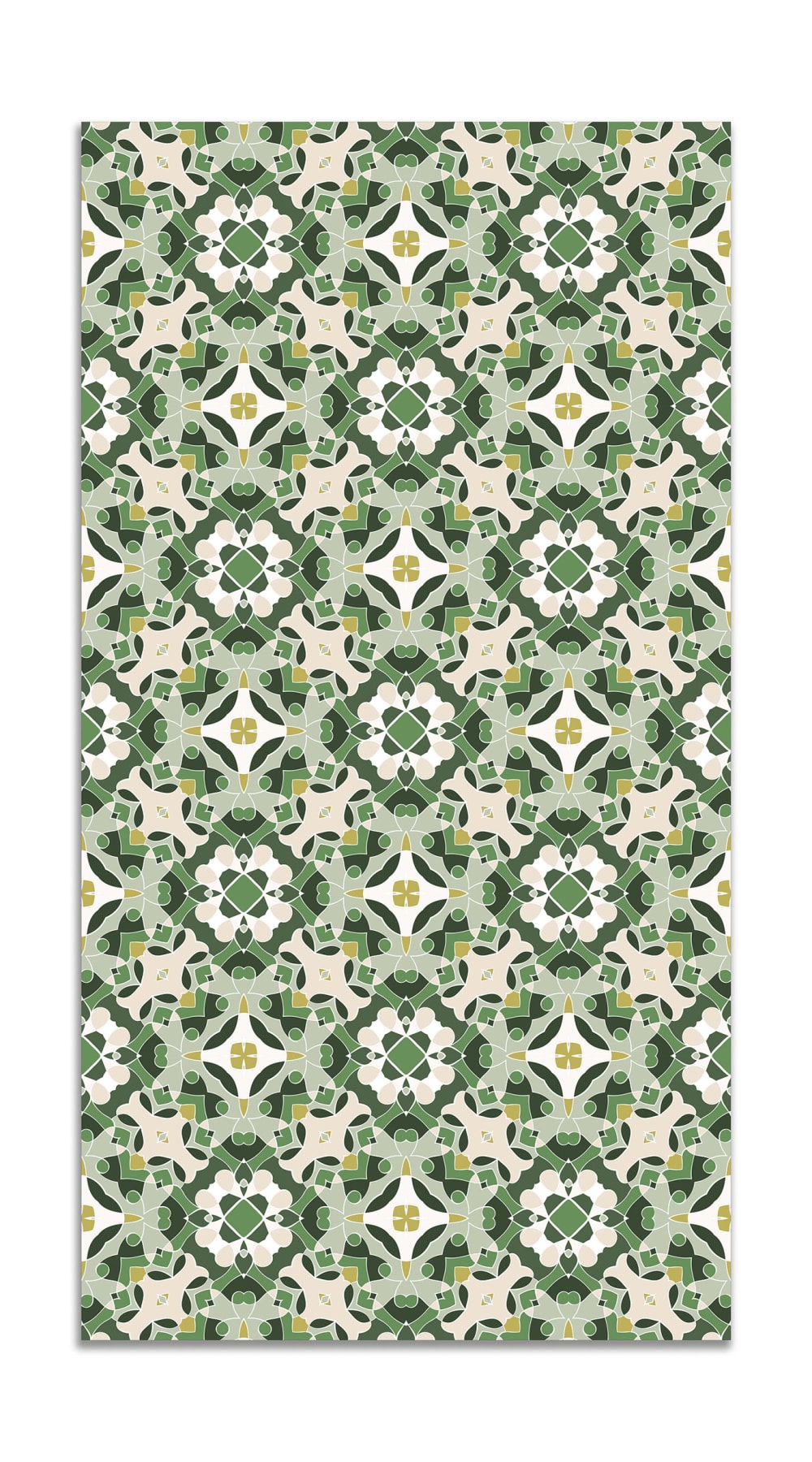 Tapis vinyle hydraulique - vert