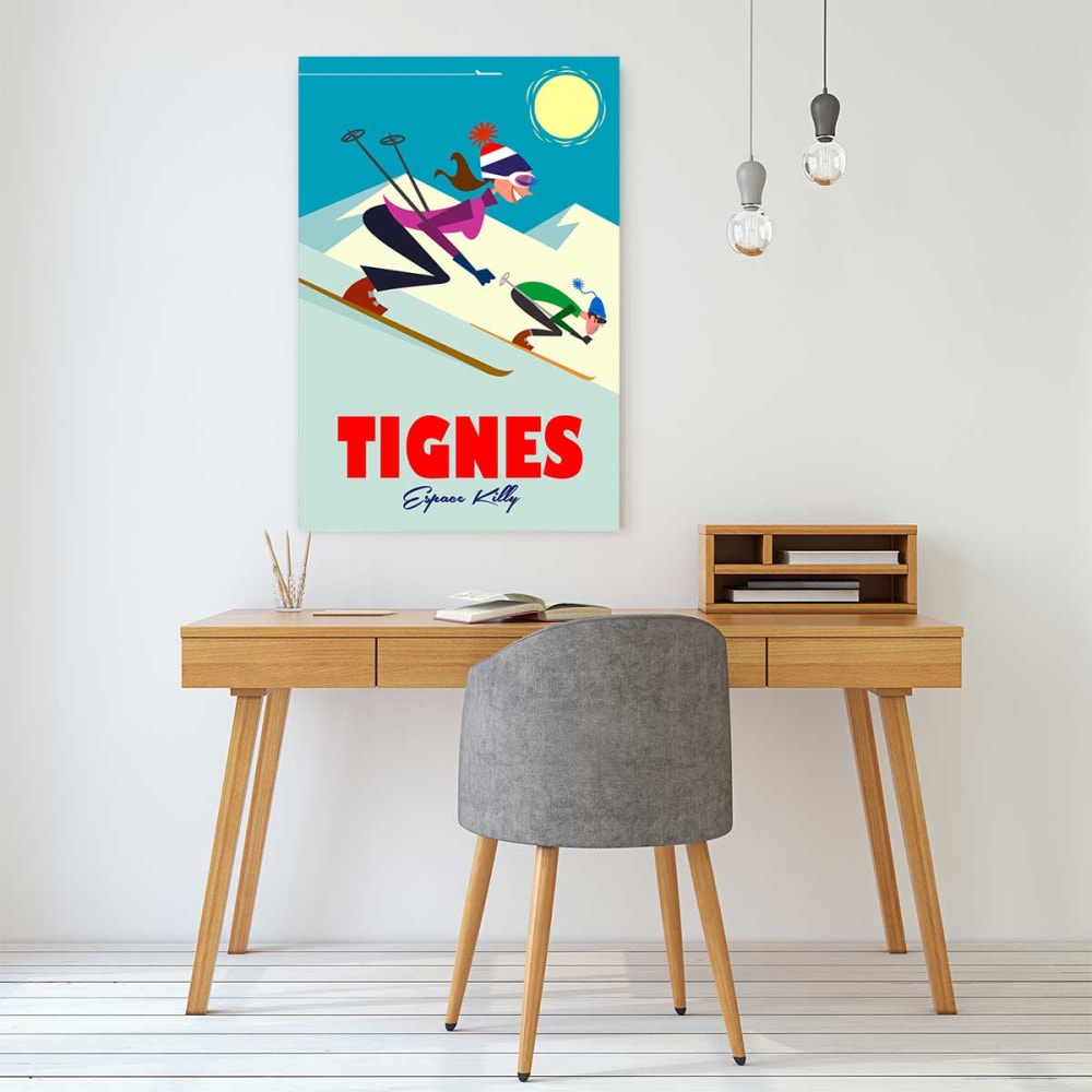 Quadro ignes stampa su tela 40x60cm - Hexoa