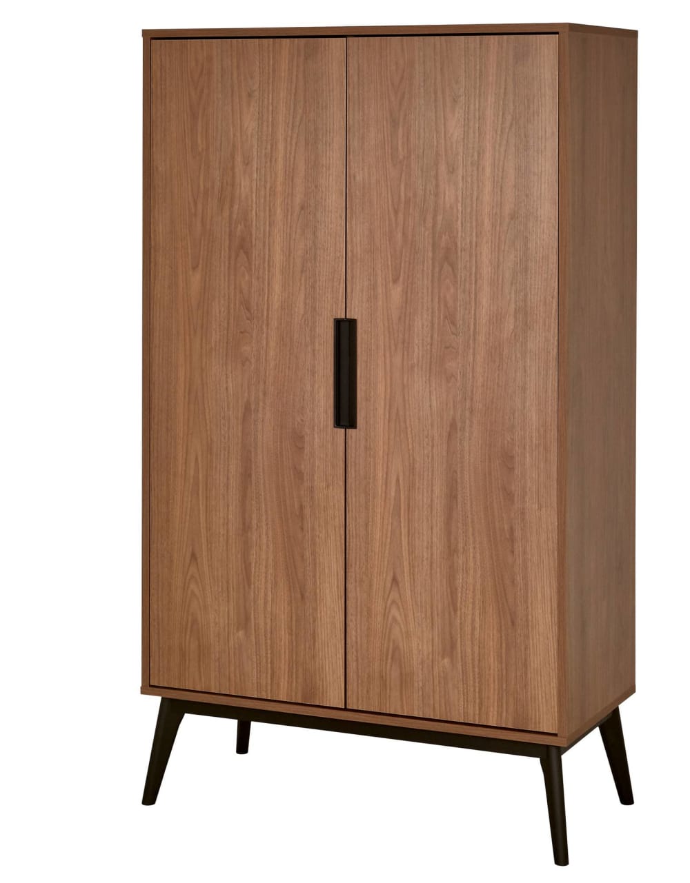 Armoire 2 portes effet bois