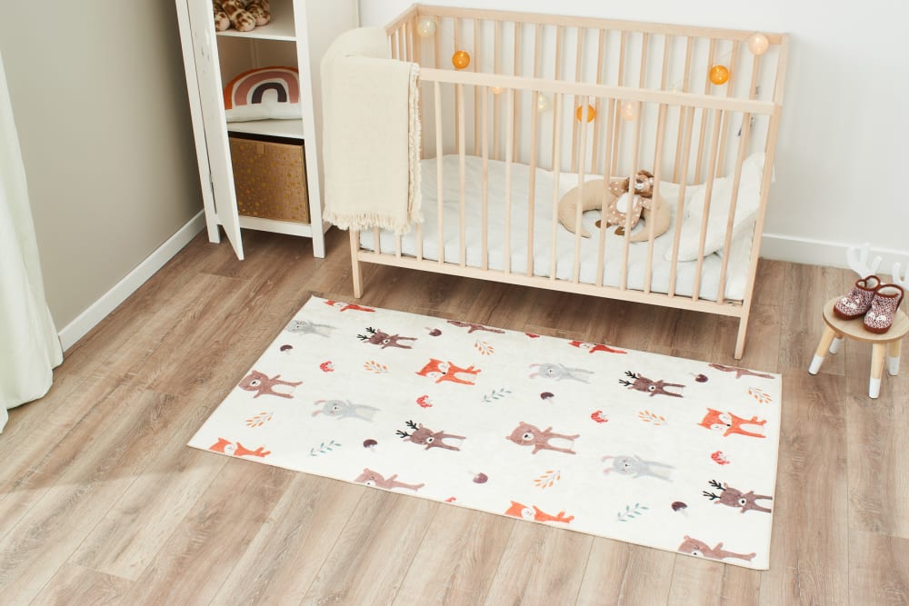 Tapis enfant animaux forêt 80x150 (Nazar) - Image 1