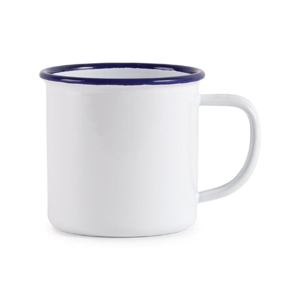 Mug en acier émaillé     lot de 6