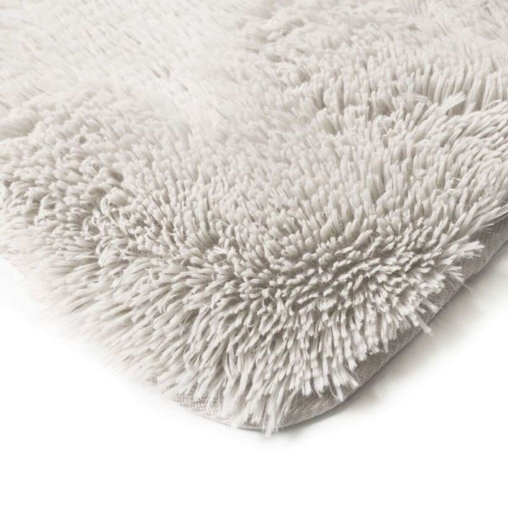 Tapis à base fine et souple extra doux blanc 80x180 — vue 4