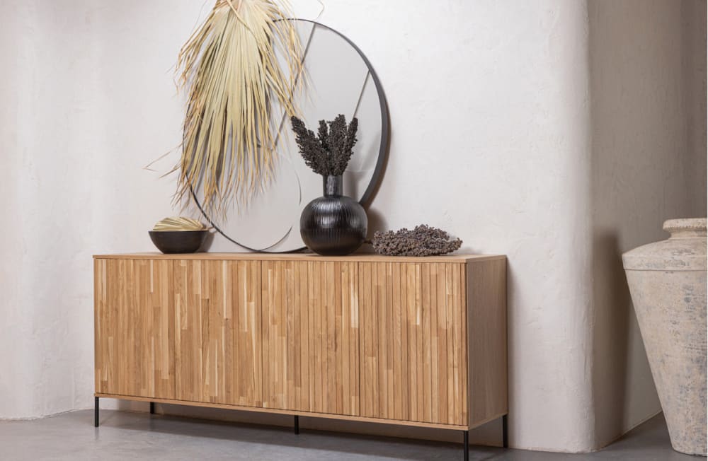 Commode en bois de chêne naturel - Maisons du Monde