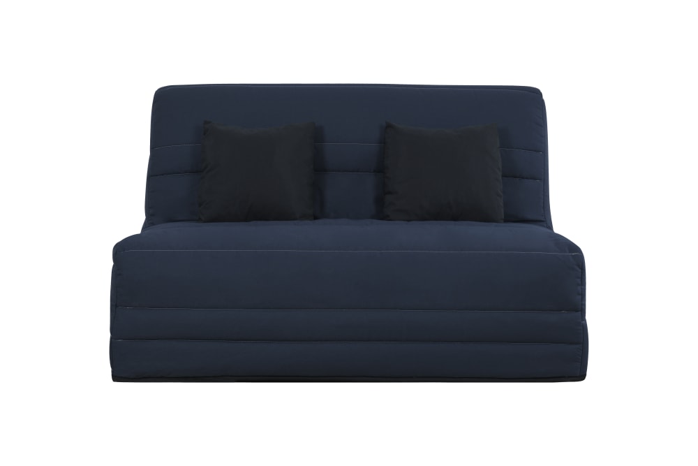 Banquette BZ bleu - 2 places