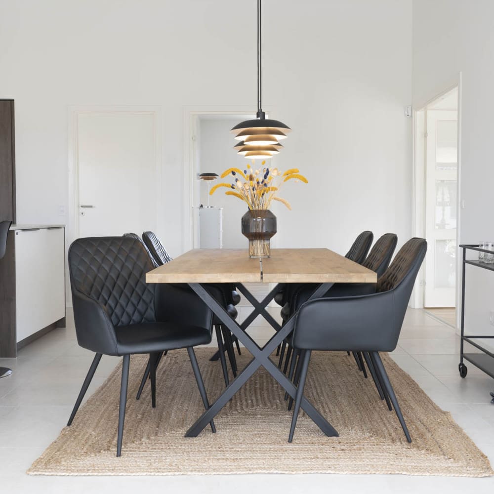 Tapis rectangulaire en jute - 180x240cm Naturel Jute