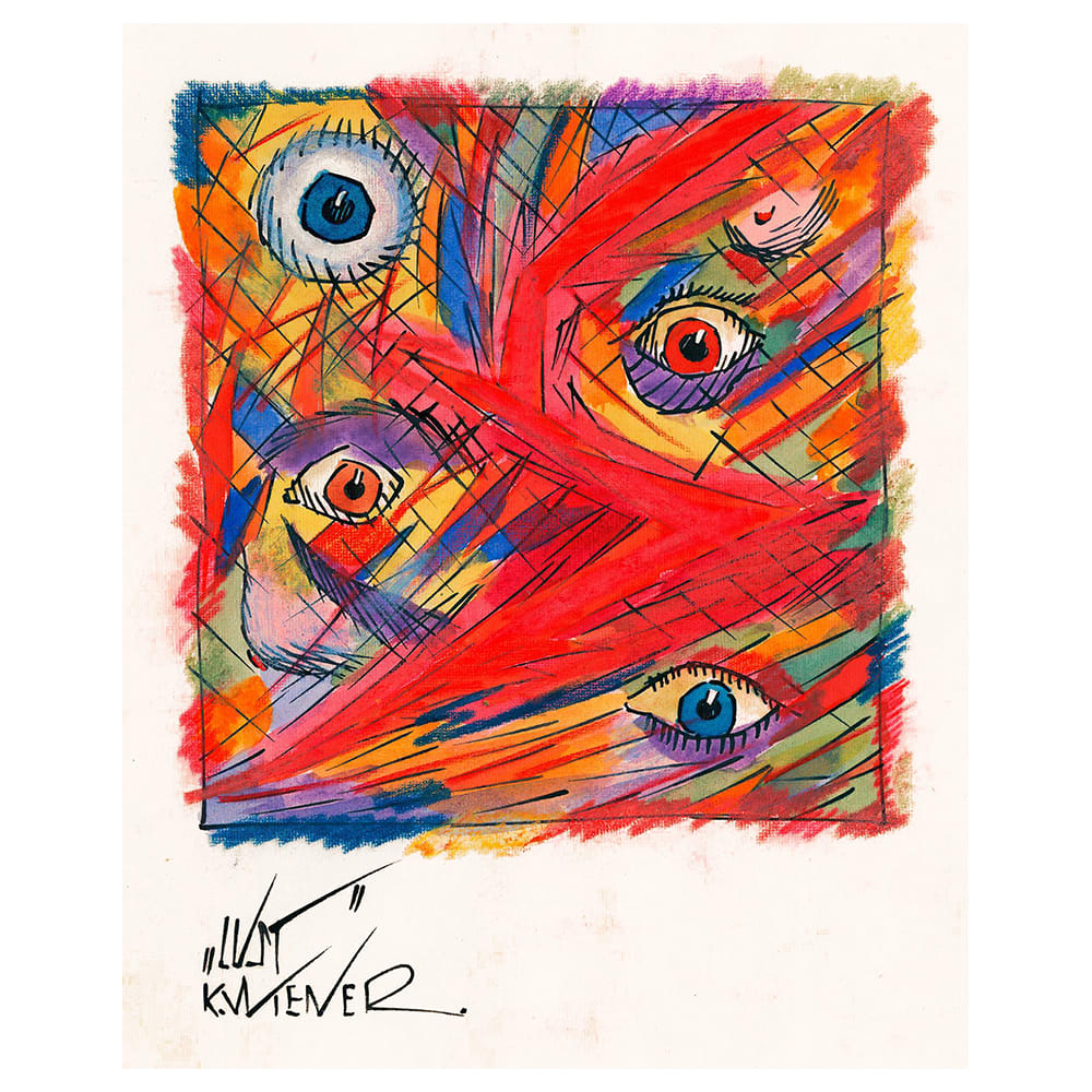 Tableau - Lust - Karl Wiener 40x50cm