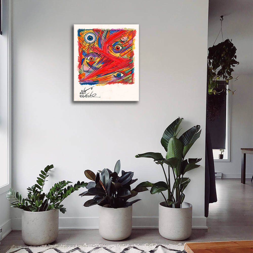 Tableau - Lust - Karl Wiener 40x50cm - Maisons du Monde
