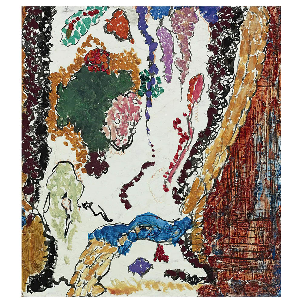 Stampa su tela - Sedia - Arthur Dove cm. 80x90 - Multicolore - PES - Poliestere