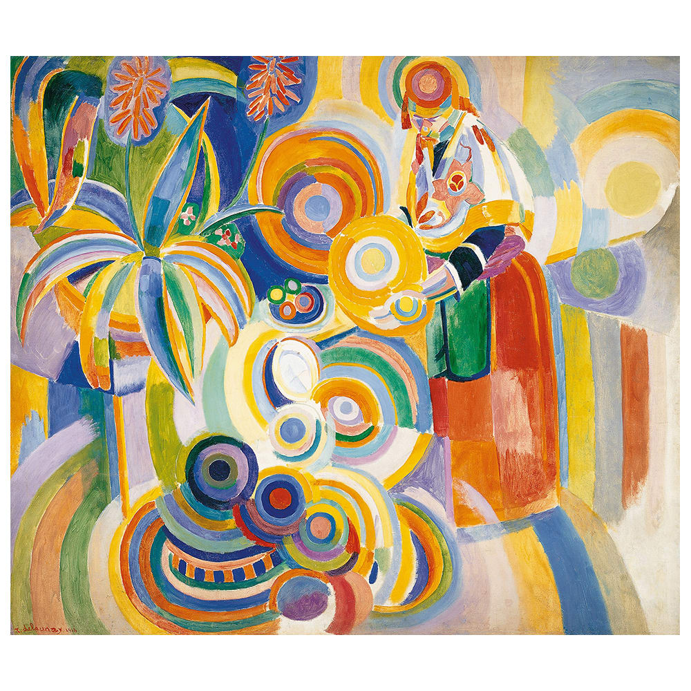 Portuguesa (La Gran Portuguesa) - Robert Delaunay - cm. 55x60