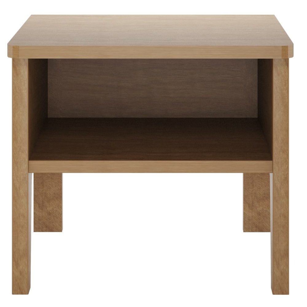 Table de chevet en placage chêne