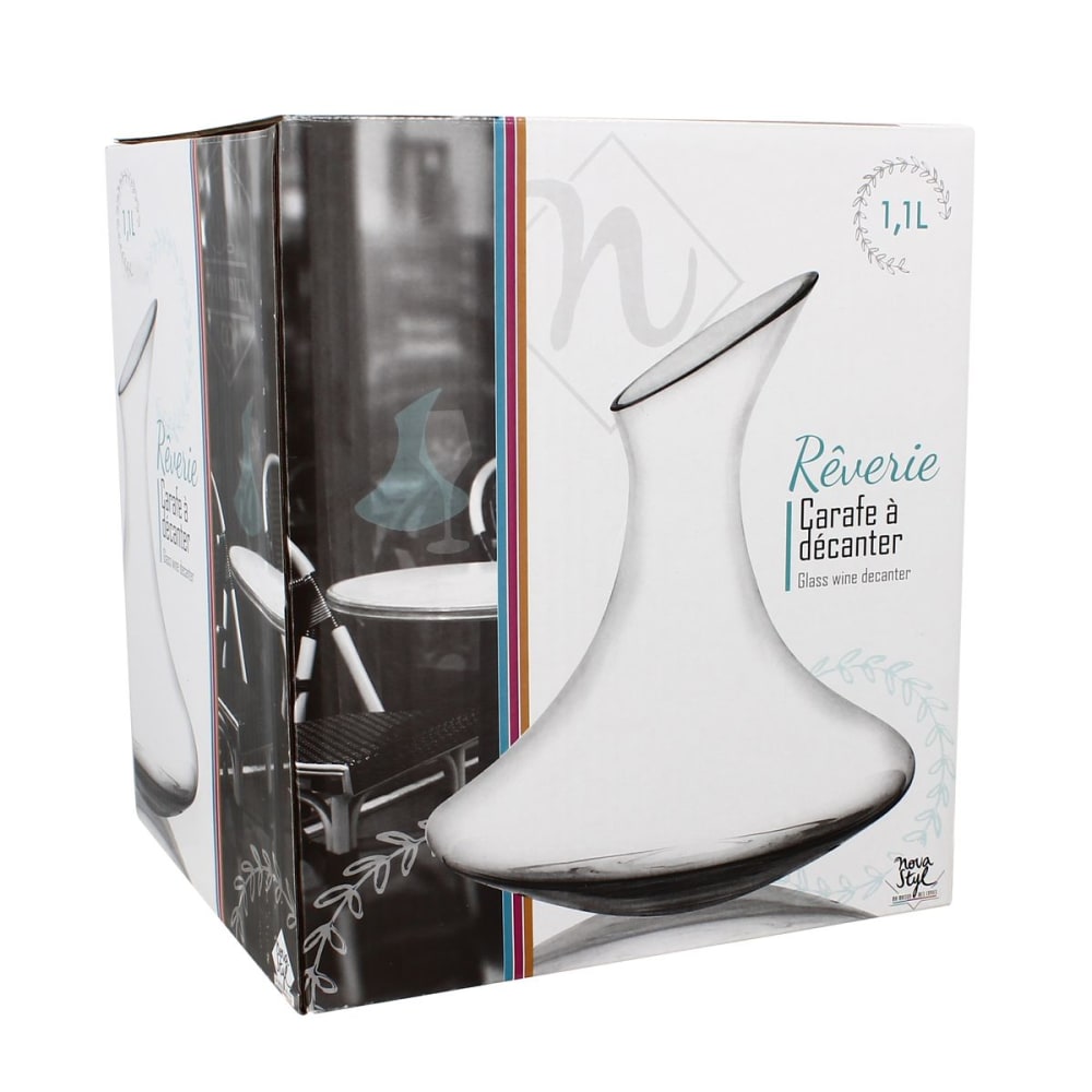 Carafe à décanter 1,1L en verre - Maisons du Monde