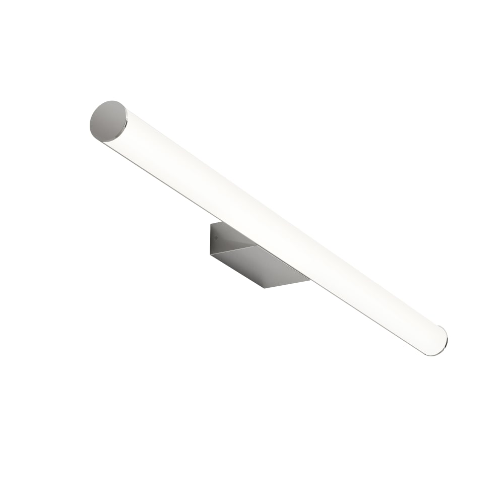 Aplique led moderno de cromo para baño ip44 (90 cm)