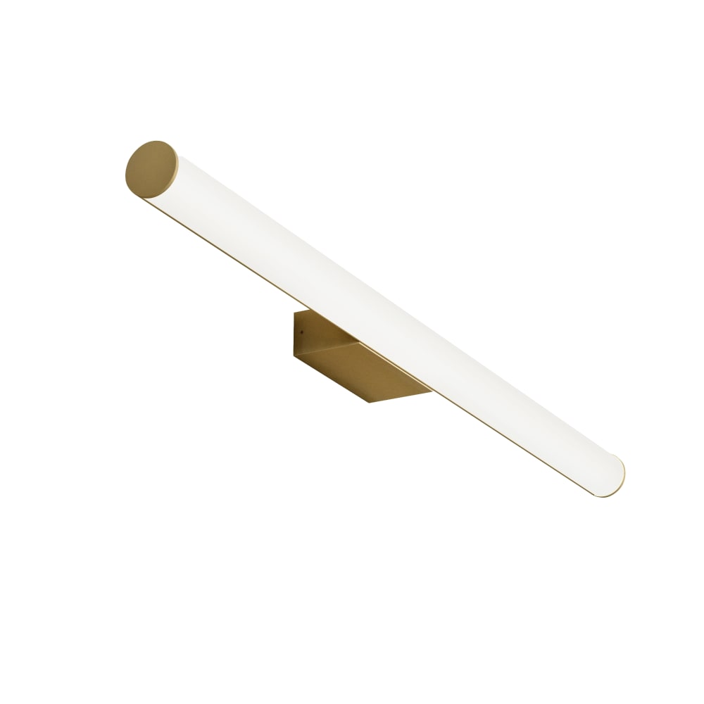 Aplique led moderno de bronce bruñido para baño ip44 (90 cm)