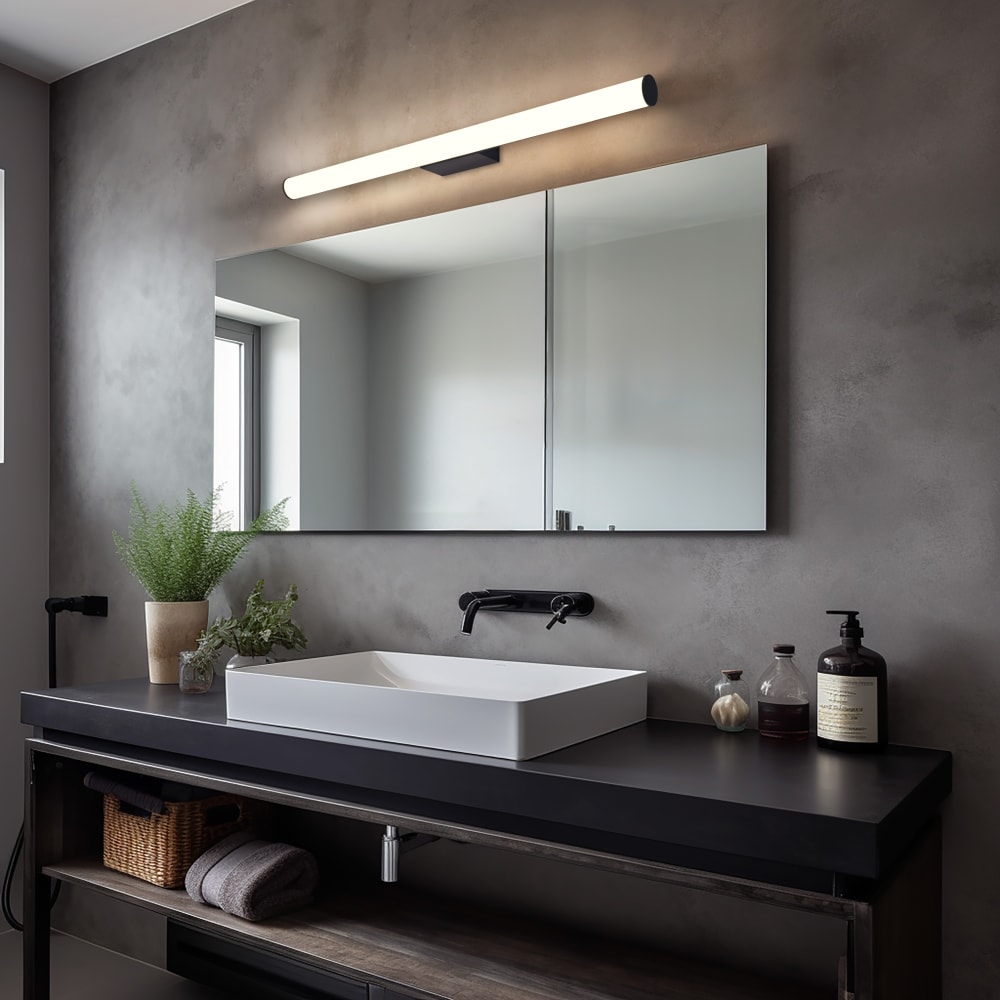 LED-Wandleuchte für Badezimmer 18 W in Schwarz - Maisons Du Monde