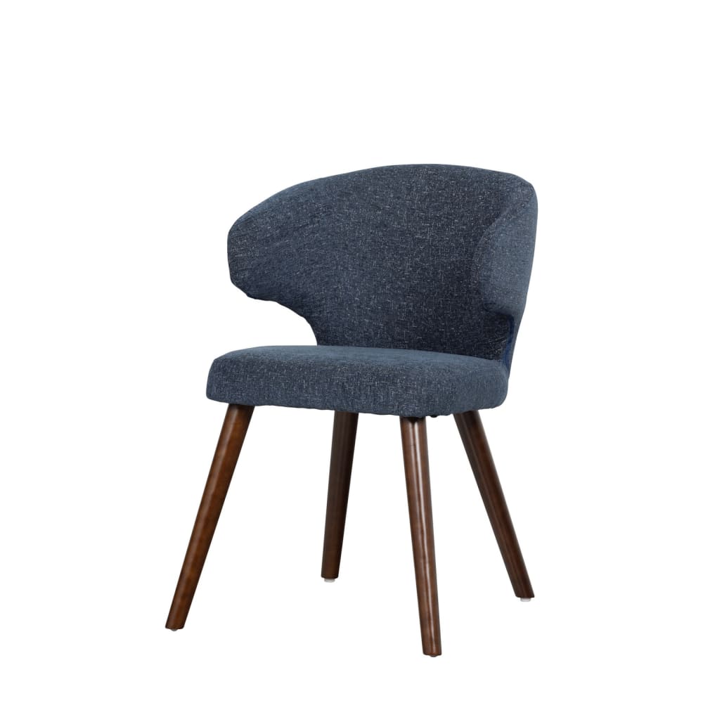 vtwonen Stuhl aus Mischgewebe, blau style modern - Stoff