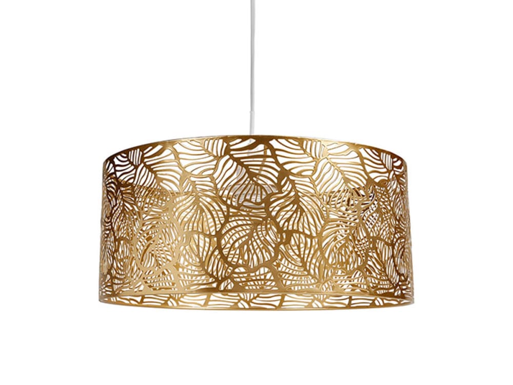 Suspension métal ajouré doré D35cm