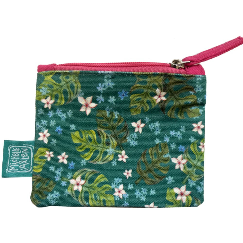 Pochette plate flamants roses en coton décorée Allen - Maisons du Monde