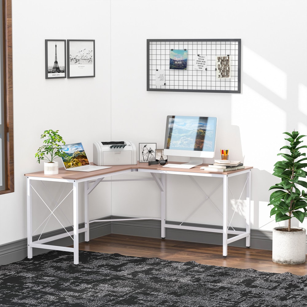 Mesa de ordenador 150x150x76cm roble - Maisons du Monde